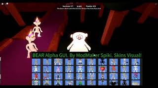 ReUpload READ DESC roblox BEAR Alpha skin ChangerGUI [upl. by Assille992]