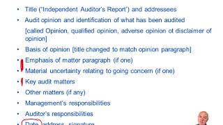 The Audit Report  ACCA Audit and Assurance AA [upl. by Kadner]