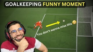 REACTING TO FUNNY GOALKEEPING MISTAKES IN FOOTBALL HISTORY [upl. by Kirwin]