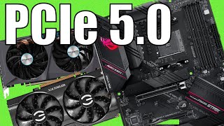 PCIe 5 0 vs PCIe 4 0 What Does This Mean For PC Gaming [upl. by Spillar]