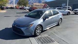 2021 Toyota CorollaHybrid LE Draper Sandy South Jordan Riverton Salt Lake City UT [upl. by Eigger]