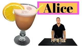 Alice Cocktail mixen alkoholfrei Alice Cocktail Rezept alkoholfreier Cocktail selber machen [upl. by Emmons]