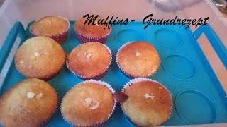 Grundrezept Muffins [upl. by Jo-Anne]