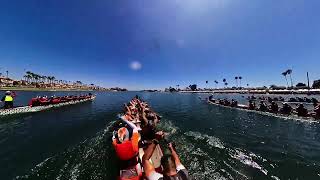 Long Beach Dragon Boat Festival 2024  Boat 1 500m mixed Semi Final [upl. by Marelda]