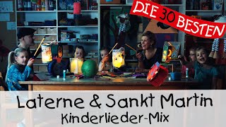 Laterne amp Sankt Martin KinderliederMix 🍂  Kinderlieder zum Mitsingen und Bewegen [upl. by Yaffit]