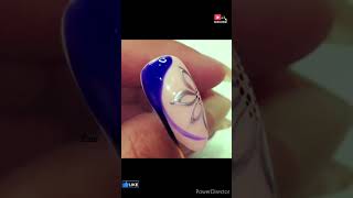 Flower nail polish design for begginersshortsytshorts nails nailart naildesigns [upl. by Devina710]