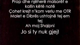 Noizy  Malet e dibres Me tekst [upl. by Ada188]