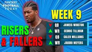 Week 9 Recap Risers amp Fallers Injury News GamebyGame Breakdown  2024 Fantasy Football Advice [upl. by Fruin]