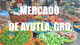 EL MERCADO DE AYUTLA GRO 2021  Que gente  CHIDA La NETA [upl. by Benjamen]