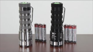 High Intensity Adjustable Beam Cree XPG Flashlight by iZoom [upl. by Lac]