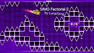 SIMG Factorial 2 Unrated 13 Easy Demon  Geometry Dash [upl. by Phenica20]