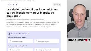 ⚠️ Les indemnités de licenciement de préavis et de congés payés en inaptitude ⚠️ [upl. by Ennayehc]