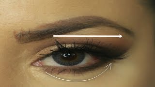 Maquillaje de ojos para parpados caidoshinchadospaso a paso  hooded eye makeup tutorial [upl. by Odracir]