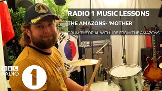 The Amazons  Mother Drum Tutorial with Joe from The Amazons [upl. by Ahsinot]