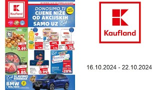 Kaufland katalog HR  1610  22102024 [upl. by Namya]