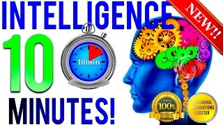 🎧GET EXTREME INTELLIGENCE IN 10 MINUTES SUBLIMINAL AFFIRMATIONS BOOSTER REAL RESULTS DAILY [upl. by Naitsirt]