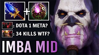 DOTA 1 MID HERO IS BACK 34 Kills Scepter  OC Doctor Crazy Team Wipe Combo Wombo Best Hero Dota 2 [upl. by Thurmond]