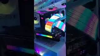 CRAZY iCUE RGB  Corsair 5000D  Lian Li Strimer Plus  Elite Capellix  EVGA FTW3 Ultra RTX 3080 [upl. by Michail]