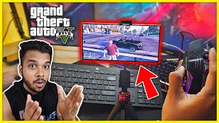 GTA 5 MOBILE ANDROID WITH MOUSE AND KEYBOARD  GTA 5 ANDROID GAMEPLAY  GTA 5 MOBILE BEFORE GTA 6😍💥 [upl. by Sutit]