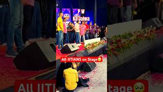 Alakh Sir with All IITIANS on Stage🥹  Ft Alakh Pandey shorts​ viral​ new​ iit​ physicswallah​ [upl. by Nal543]