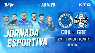 AO VIVOJORNADA DO BAGÉ  CRUZEIRO X GRÊMIO DIRETO DE BH [upl. by Wj455]