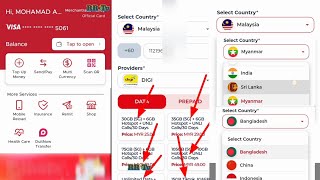 How to Reload Your Mobile Credits Using The Merchantrade money eWallet App  Bangladesh amp Myanmar [upl. by Alhak]