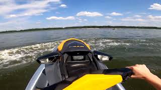 SeaDoo GTI 170 SE  4K POV [upl. by Alrad]