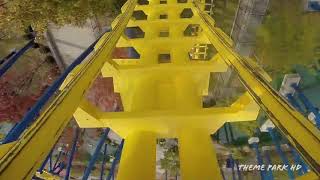 Nighthawk Front Row POV Carowinds Charlotte NC [upl. by Enorej735]