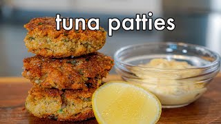 Canned Tuna Patties Recipe [upl. by Ver921]