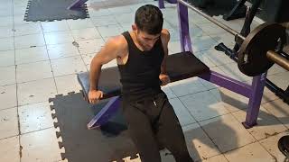 haciendo pecho en el gym despues de un mes [upl. by Nois]