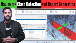 Naviswork Clash Detection and Report Generation [upl. by Fina]