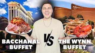 Bacchanal Buffet VS Wynn Buffet Who has the Best Buffet in Las Vegas [upl. by Obola]