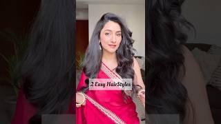 Try these simple hairstyles for this festive season hairstyling hairlook trending [upl. by Animor]