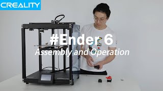 Unboxing  Ender 6 Assembly and Operation CoreXY 3D Printer [upl. by Ellehcen]