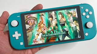 SaGa Emerald Beyond Nintendo Switch LITE Gameplay [upl. by Lantz]