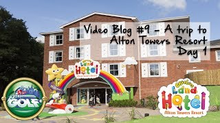 A trip to Alton Towers Resort  Day 1  Inside the CBeebies Land Hotel  Opening Day [upl. by Etnuhs]