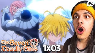 MELIODAS VS GILTHUNDER  React Nanatsu No Taizai EP 3 [upl. by Adina]