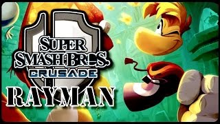 SSB Crusade v09  RAYMAN  HD Raps Play [upl. by Aisinoid]