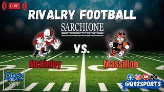 McKinley VS Massillon Pregame show Game 102624 [upl. by Coucher]