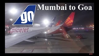 Trip Report Go Air A320 economy class from Mumbai to Goa BOMGOI [upl. by Cornia872]