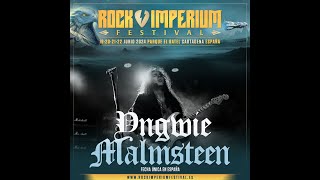 Yngwie Malmsteen Rock Imperium Festival 2024 [upl. by Ahsikyw]