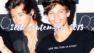 28th September 2013  Larry Stylinson Special Video for the 7th aniversary of their quotEngagementquot [upl. by Moshell364]