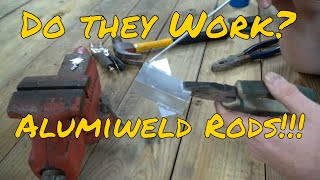 Alumiweld rods from Harbor Freight Do they work Can you easily weld aluminum with just propane [upl. by Trebreh]