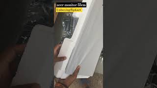 acer monitor 55cm unboxing Flipkart acer monitor shorts unboxing electronic computer flipkart [upl. by Swetiana]