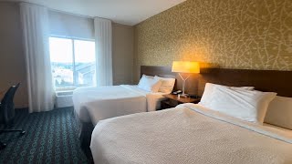 Fairfield Inn and Suites at the Outlets Room Tour in Lancaster PA [upl. by Nwhas]