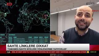 tv100  Prof Dr Ali Murat Kırık  Kasım ayını fırsat bilen dolandırıcılar mesajla tuzağa çekiyor [upl. by Peedsaj]