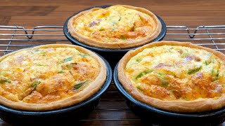 4 Mini Quiches Quick Simple and Delicious [upl. by Goulden]