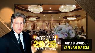 Haider Salim New Year Celebration 2025 [upl. by Auberta873]