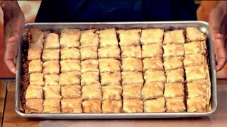 Showing off our coworkers skills on National Baklava Day [upl. by Bowen]