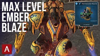 It’s BBQ Time  Mercury Ember Blaze MK2 Max Level Flamethrower Build  War Robots Gameplay [upl. by Itsyrc]